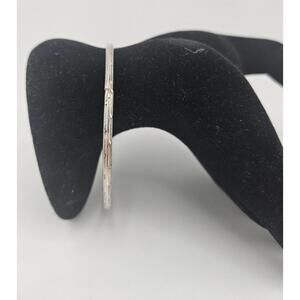 8in Sterling Silver Bangle